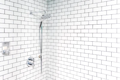 bathroom remodeling Ahwatukee AZ white tile shower